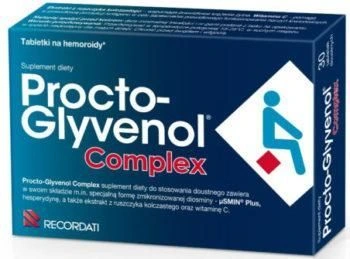 Procto-Glyvenol Complex Wsparcie Leczenia Hemoroidów Diosmina 30 Kapsułek