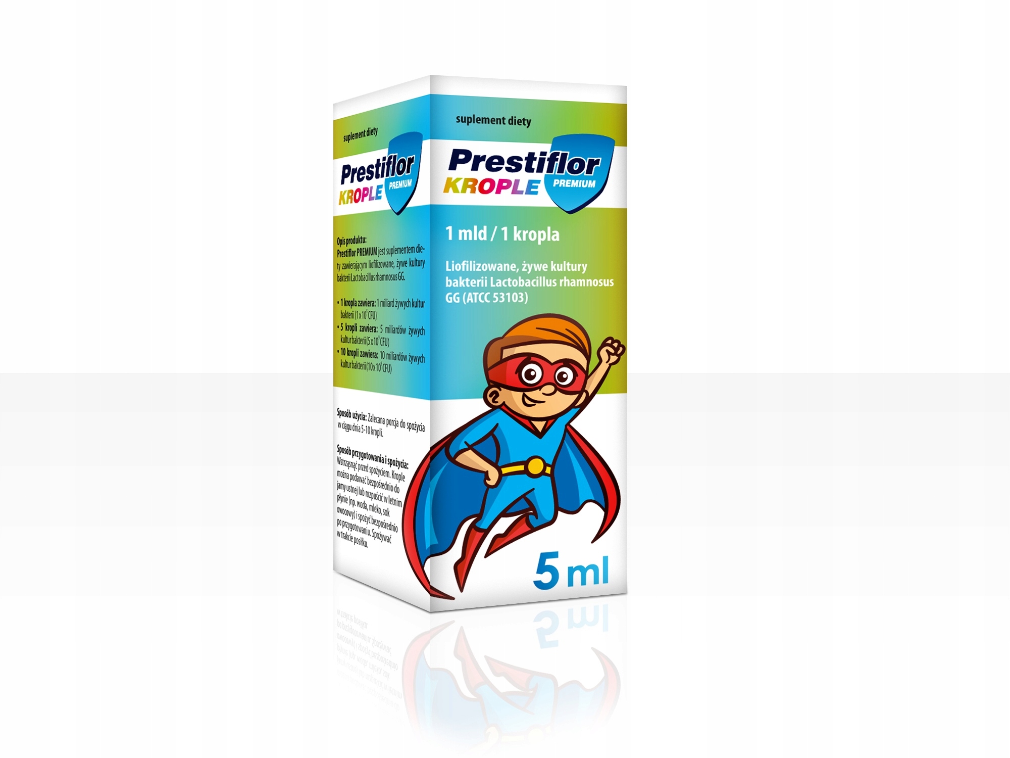 Prestiflor Krople Probiotyczne L. rhamnosus GG 5ml