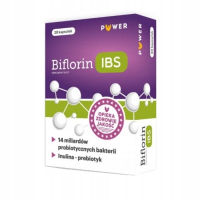 Biflorin IBS Lactobacillus Rhamnosus + Inulina 20 Kapsułek