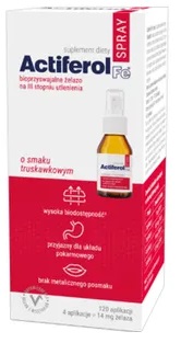 Actiferol Fe Spray truskawka 60 ml