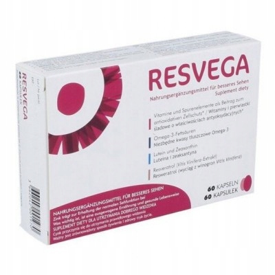RESVEGA Wsparcie Wzroku 60 Kapsułek