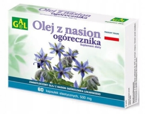 Biogal kaps. 60 kaps. Olej z ogórecznika