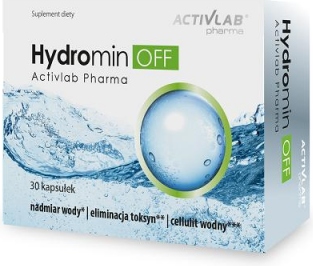 Hydromin OFF Activlab Pharma Usuwa Nadmiar Wody 30 Kaps