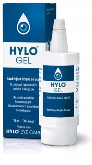 Hylo-Gel żel do oczu 10 ml