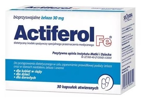 ActiFerol Fe 30 mg saszetki prosz.dorozp.