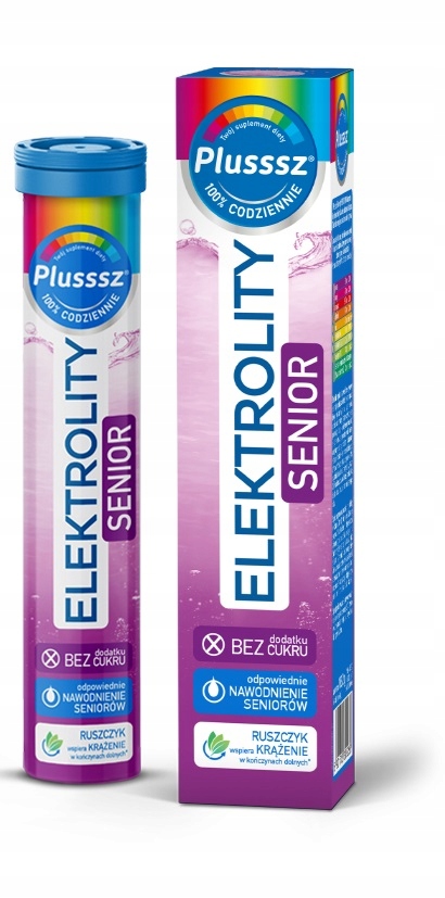 Plusssz Elektrolity SENIOR 100% Complex 24tabl.mus