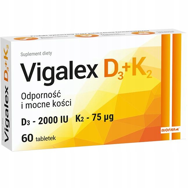 Vigalex D3 + K2 tabl. 60 tabl.