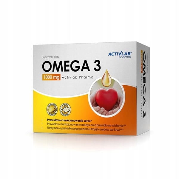 Omega 3 1000 mg Activlab Pharma kaps. 60ka