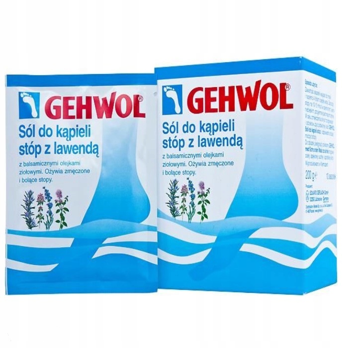 Gehwol Sól Z Lawendą 10*20g