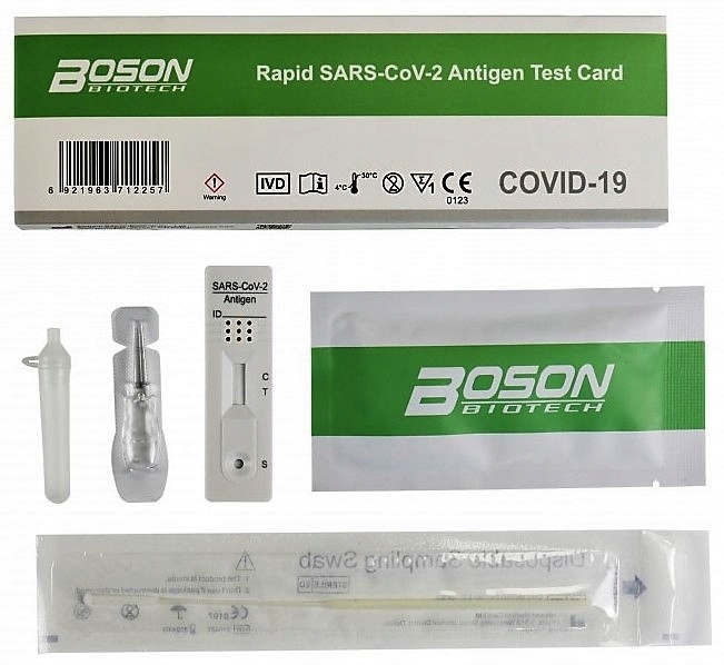 Test Rapid SARS-CoV-2 Antigen Card REF 1N4