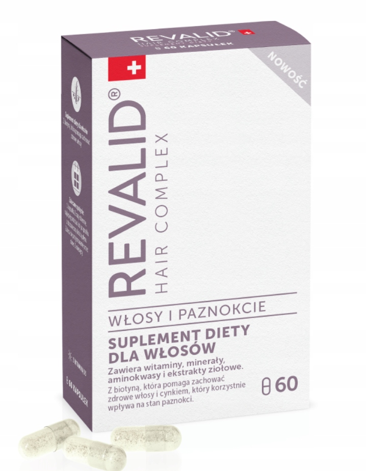 Revalid Hair Complex Włosy I Paznokcie 60 Kaps