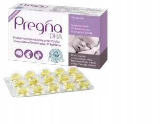 Pregna DHA Dla Kobiet W Ciąży Oraz Karmiących 30 Kapsułek