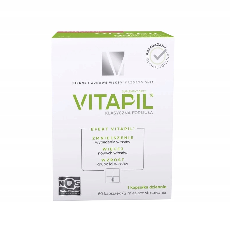 Vitapil Wsparcie Zdrowych Włosów I Paznokci 60 Kapsułek