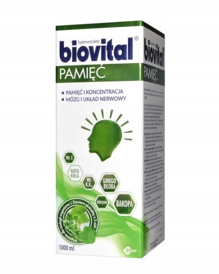 Biovital Pamięć płyn 1 l
