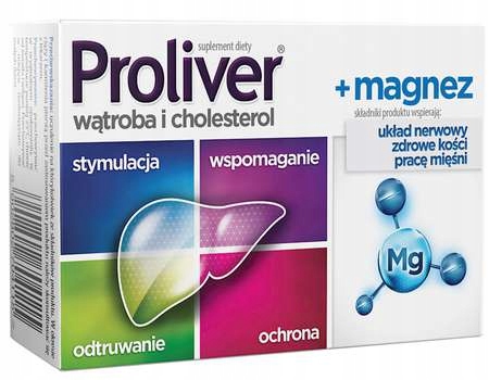 Proliver + Magnez Zdrowa Wątroba 30 Tabl.