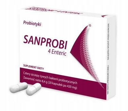 Sanprobi 4 Enteric 20 Kapsułek