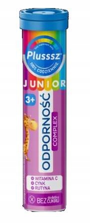 Plusssz Junior Odpornosc Complex 3+ 20 Tabl Mus
