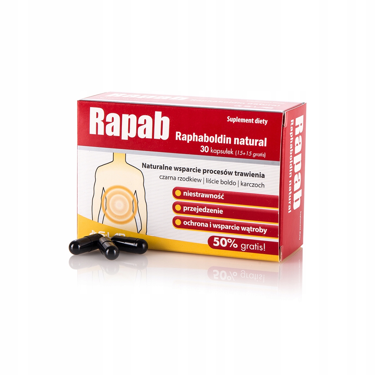 RapaB Wsparcie Wątroby 30 Kapsułek