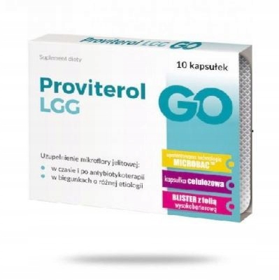 Proviterol LGG GO L. Rhamnosus + Inulina 10 Kapsułek