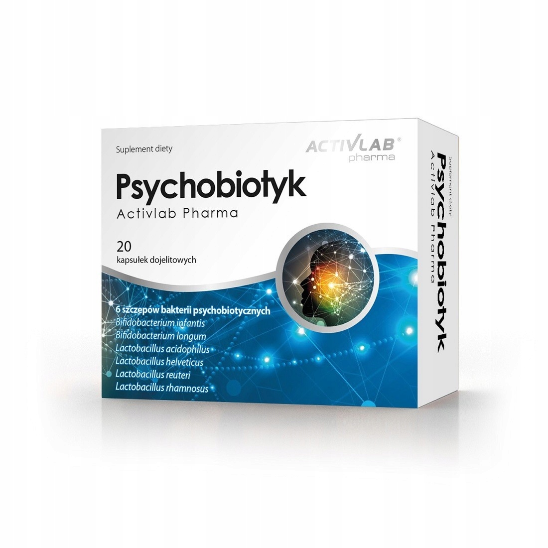 Activlab Psychobiotyk 20 Kapsułek