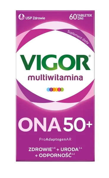 Vigor Multiwitamina Ona 50+ tabl. 60tabl.