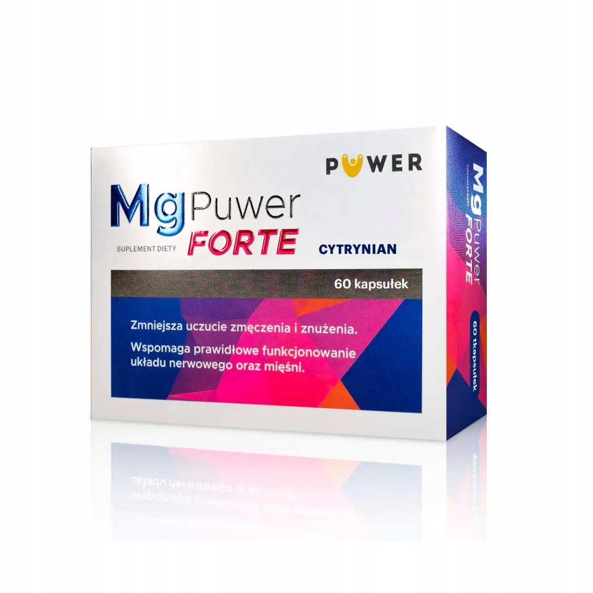MgPuwer Forte Cytrynian 60 kaps