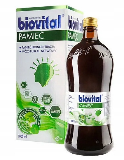 Biovital Pamięć płyn 1 l