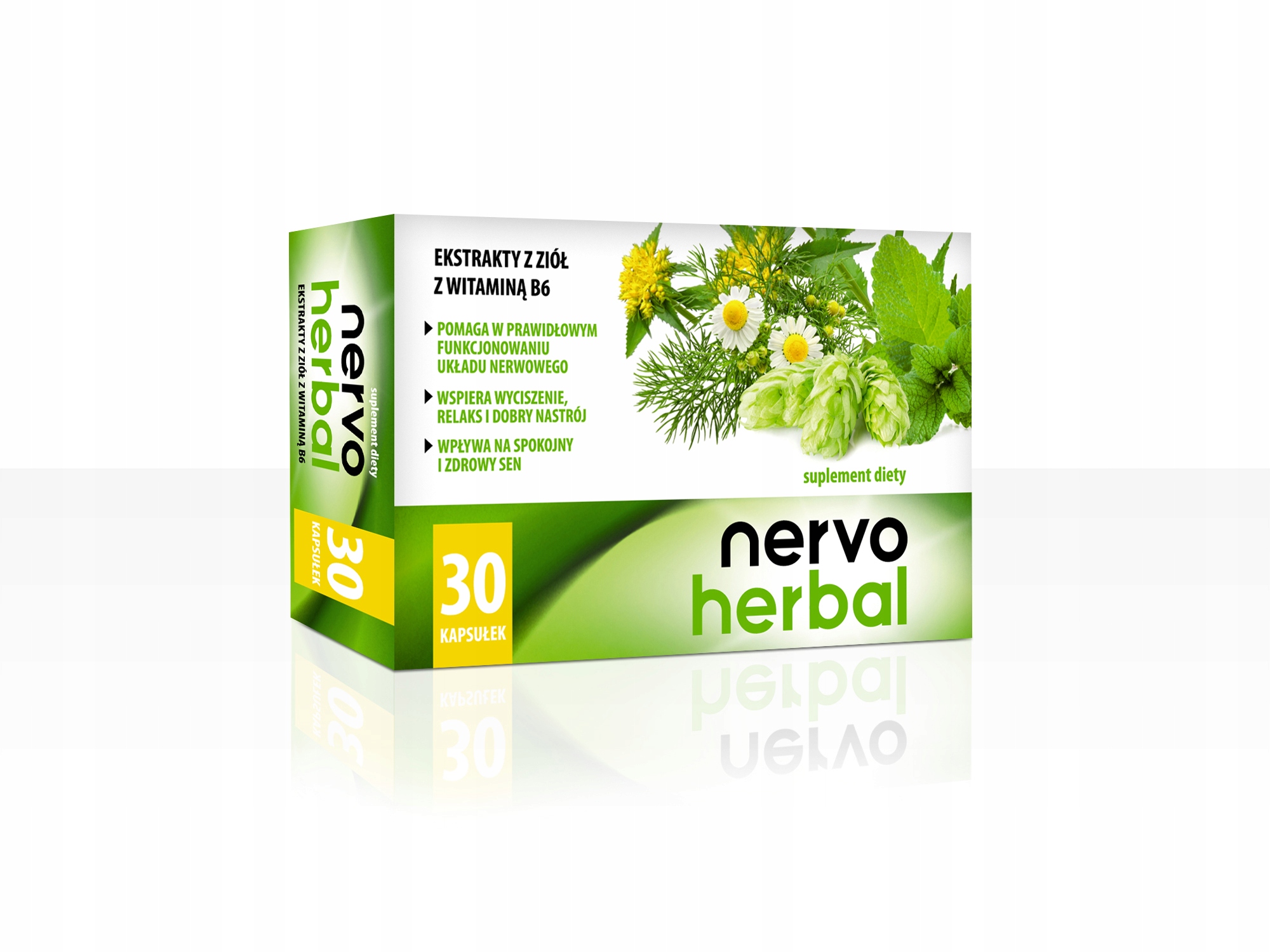 Nervoherbal kaps. 30 kaps.