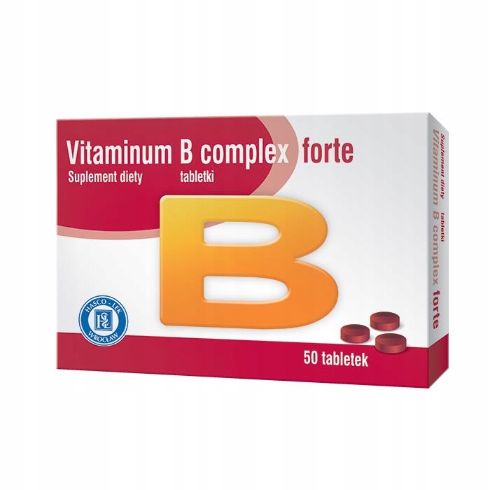 Vitaminum B Complex Forte tabl. 50 tabl. Hasco