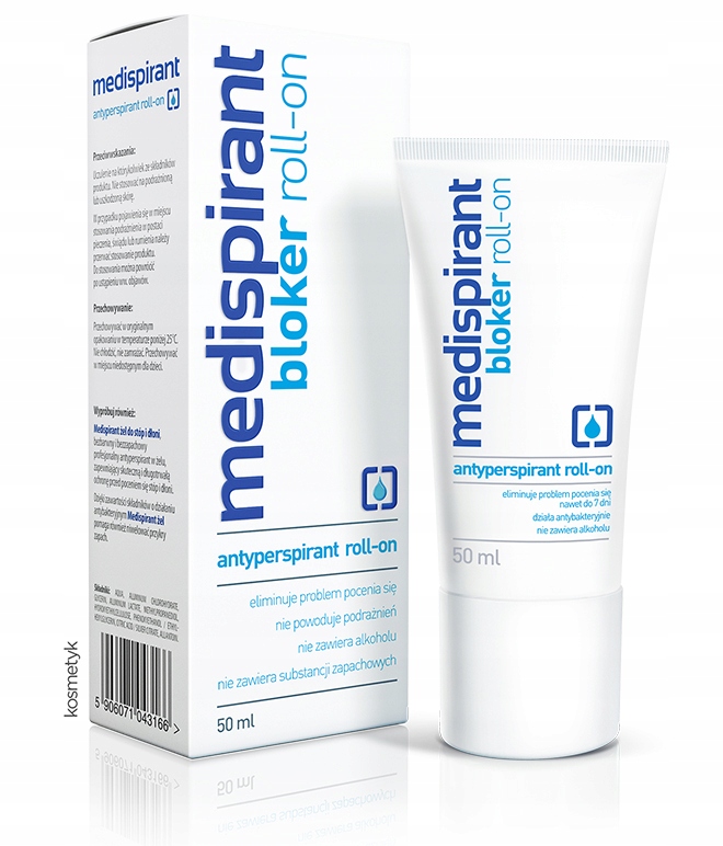 Medispirant Antyperpirant Bloker Potu Roll-On 50ml