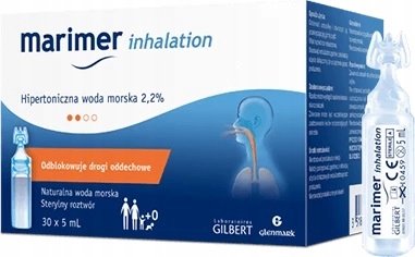 Marimer Inhalation Hipertoniczna Woda Morska Stężenie 2,2% 30x5m