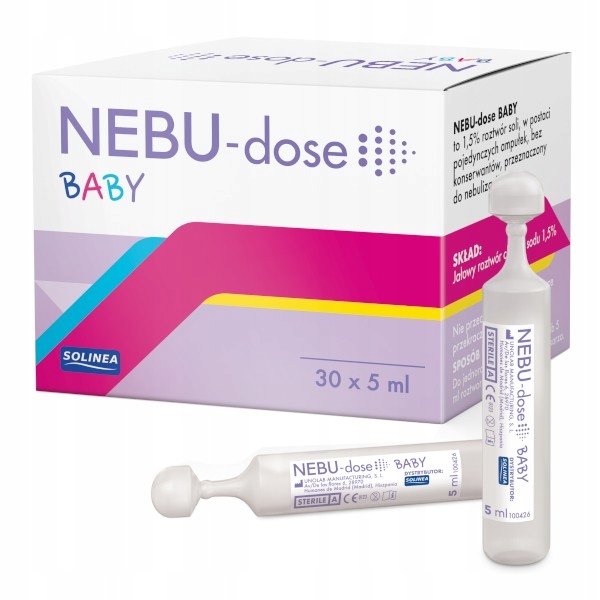 NEBU-dose BABY płyndoinhal. 30amp.a5ml