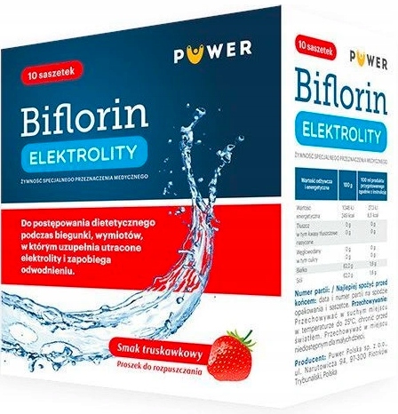 Biflorin Elektrolity O Obniżonej Osmomolarności 10 Saszetek