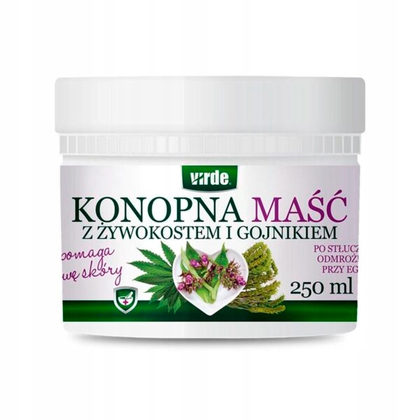Konopna maść z żywokostem i gojnikiem 250 ml