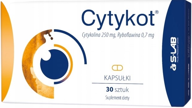 Cytykot Cytykolina Wsparcie Wzroku 30 Kapsułek