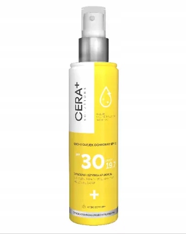 CERA+ Solutions Suchy Olejek Ochronny SPF 30 150ml