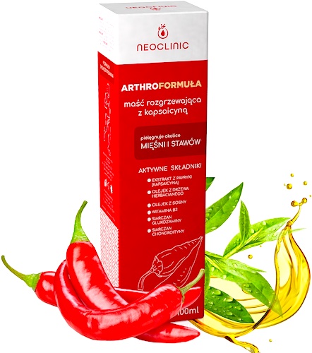 ArthroFormuła Maść rozgrzewająca z kapsaic
