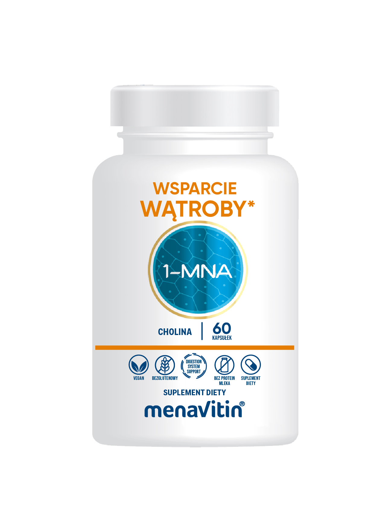 MenaVitin Wsparcie Wątroby kaps. 60kaps.