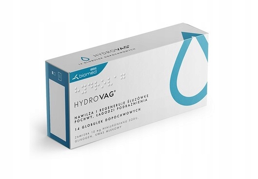 Hydrovag Probiotyczne Globulki Nawilżające 14 Sztuk