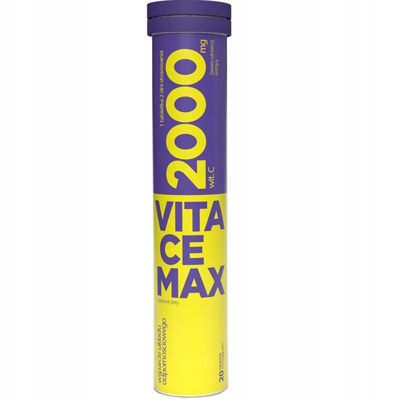 VITACEMAX (WIT.C) 2000MG*20 TABL.MUS.