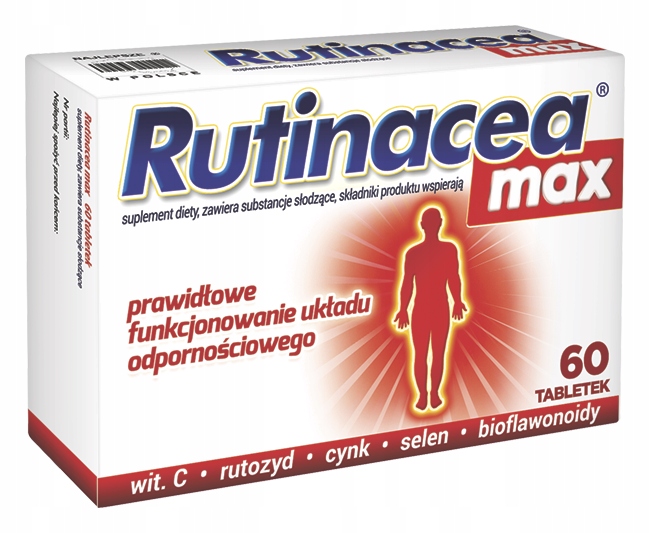 Rutinacea Max Wsparcie Odporności 60 Tabletek
