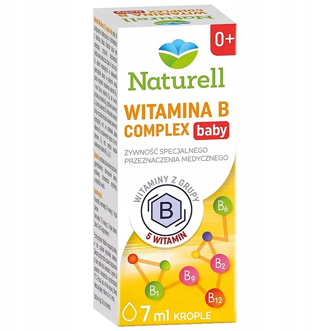 Naturell Witamina B Complex Baby krop. 7ml