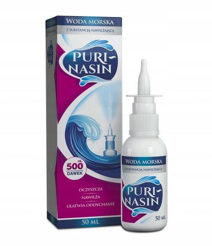 Puri-Nasin Izotoniczny Roztwór Wody Morskiej 50 ml - około 500 dawek