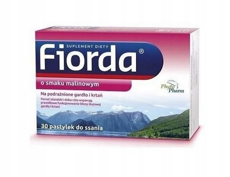 Fiorda o smaku malinowym pastyl.dossania 3