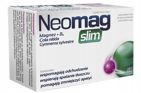 Neomag Slim Magnez Wsparcie Metabolizmu 50 tabl