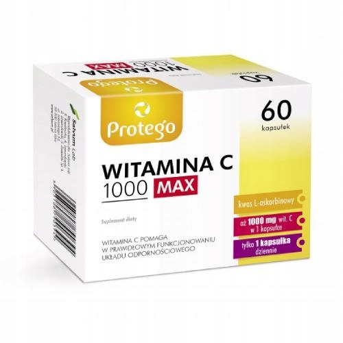 Protego Witamina C 1000 Max 60 Kapsułek