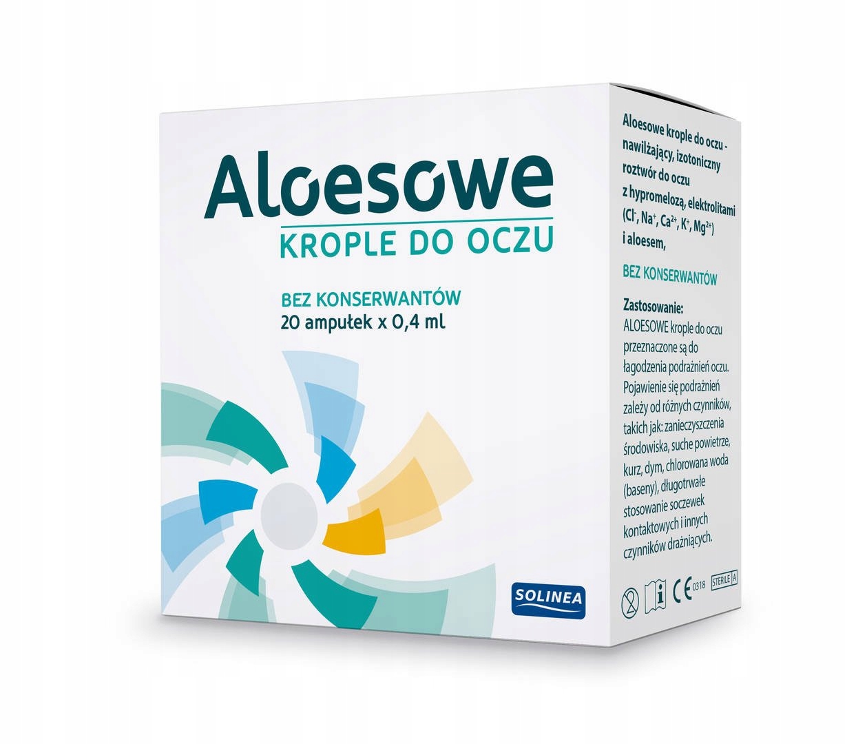 Aloesowe Krople Do Oczu W Minimsach 20x0,4ml