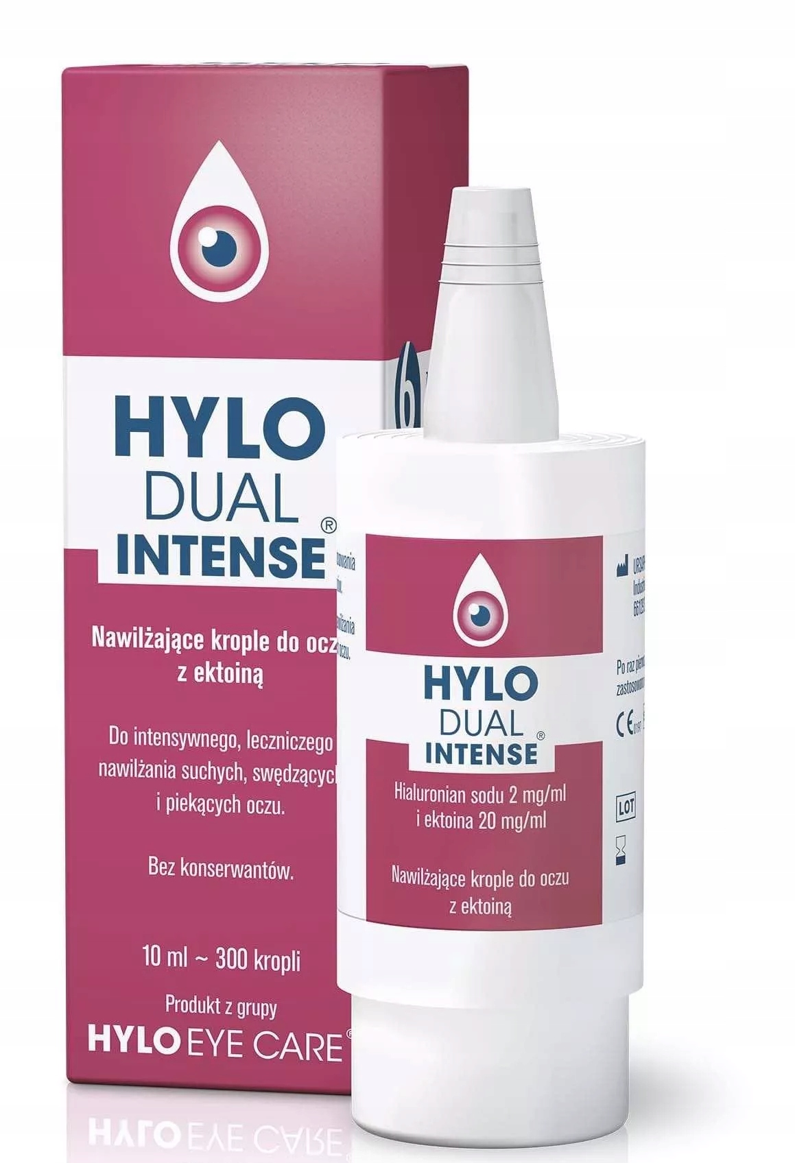 HYLO DUAL INTENSE Nawilżające Krople do oc