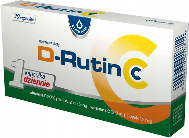 D-Rutin CC kaps, 30 kaps,