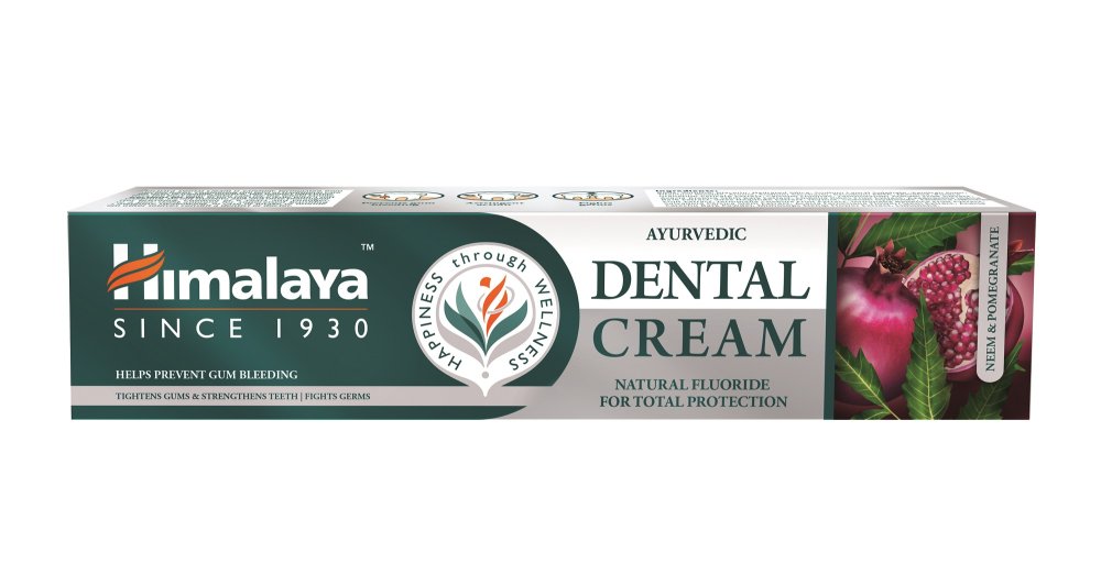 Himalaya Pasta Do Zębów Dental Cream Z Naturalnym Fluorem 100g